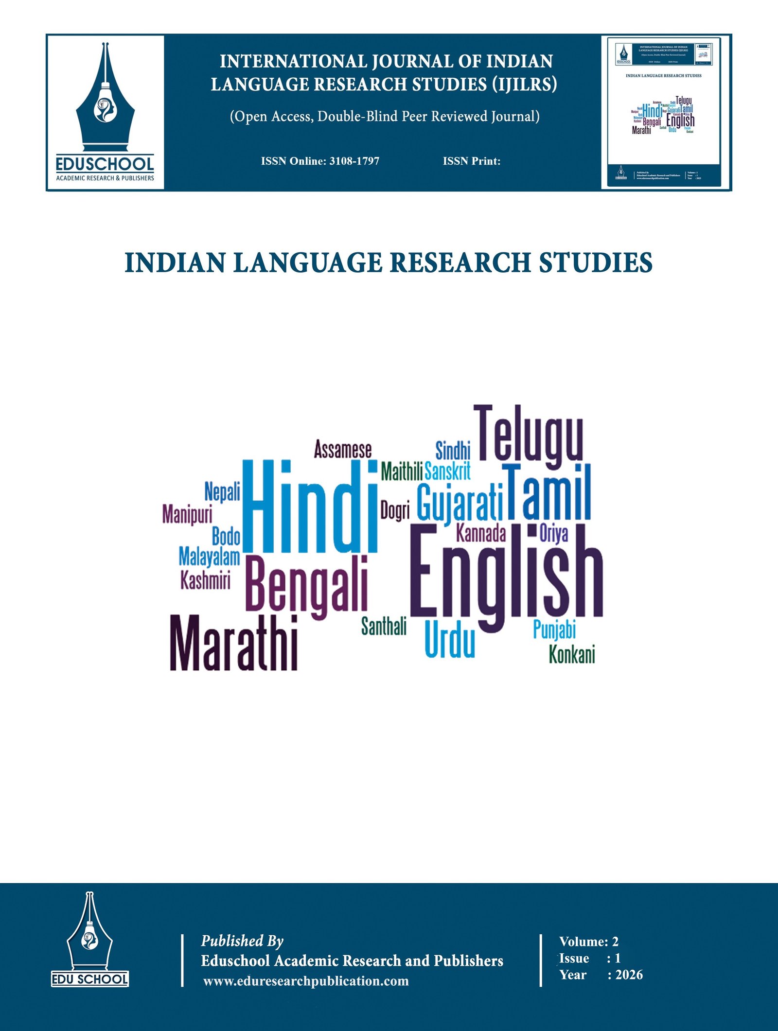 					View Vol. 2 No. 1 (2026): March Issue
				